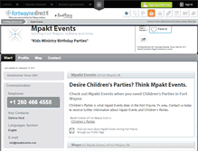 Tablet Screenshot of mpakt-events-fort-wayne.fortwaynedirect.info